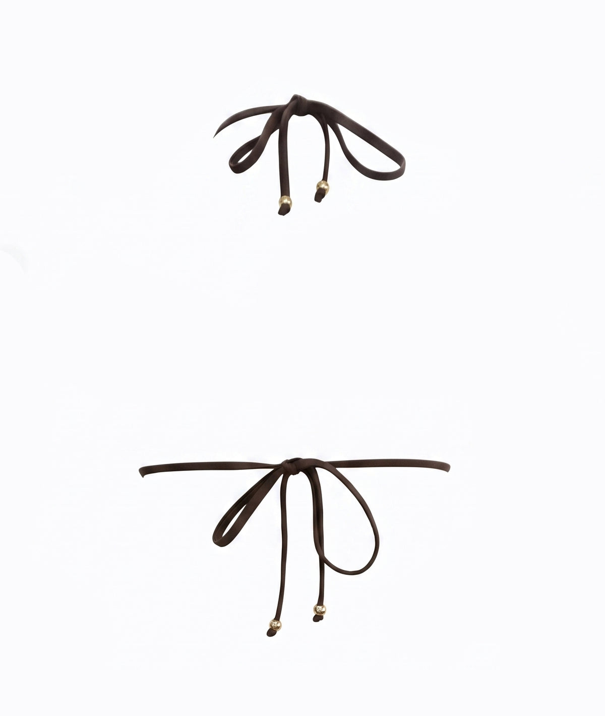 Araw Swim Top - Brown