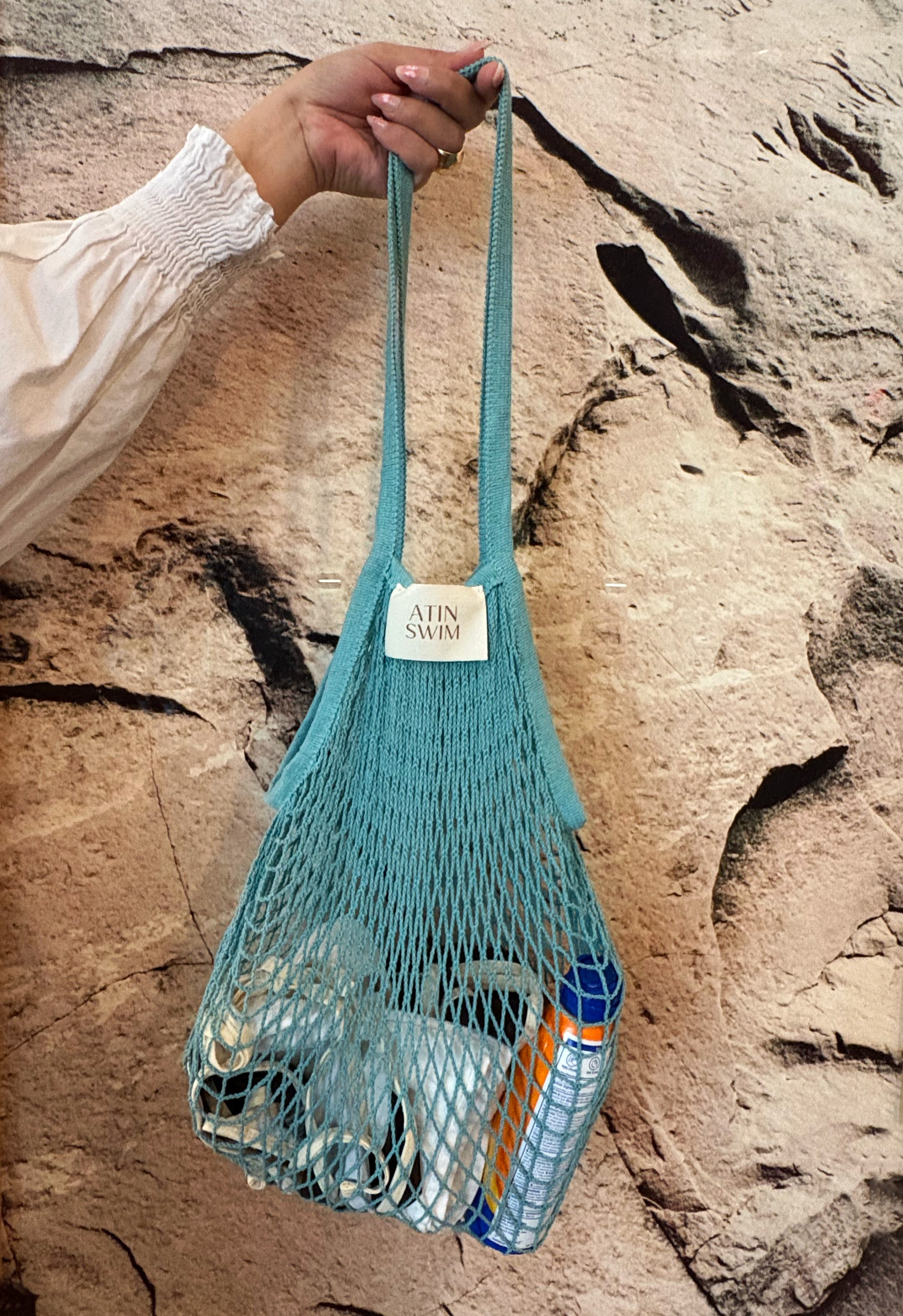 ATIN SWIM BAG - AQUA