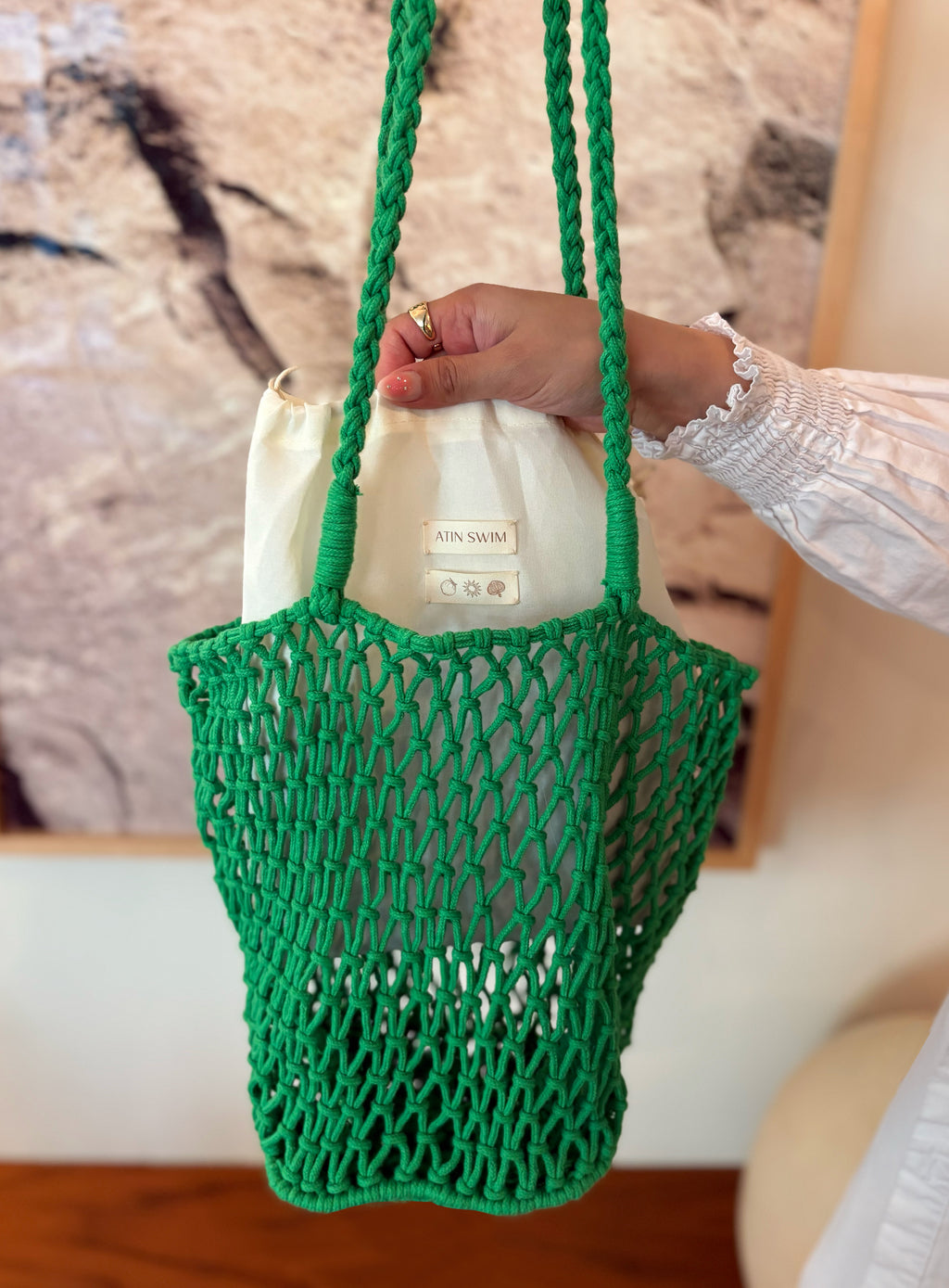 LUZ HAND WOVEN BAG