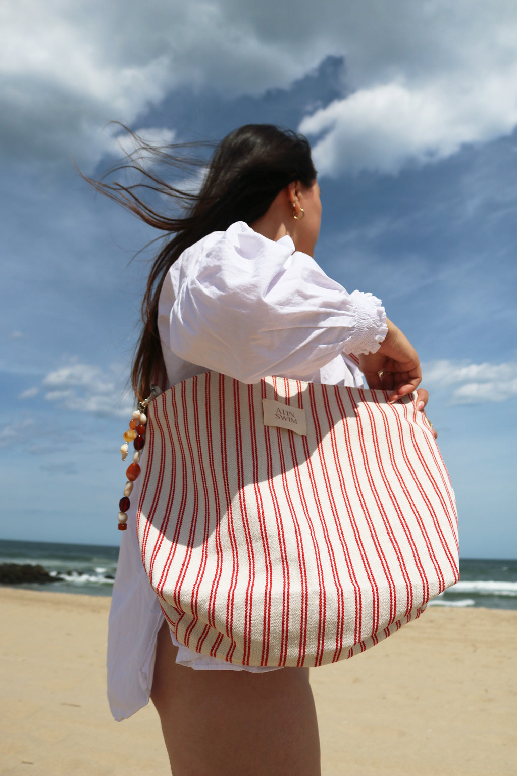 PACIFICO BEACH BAG - RED