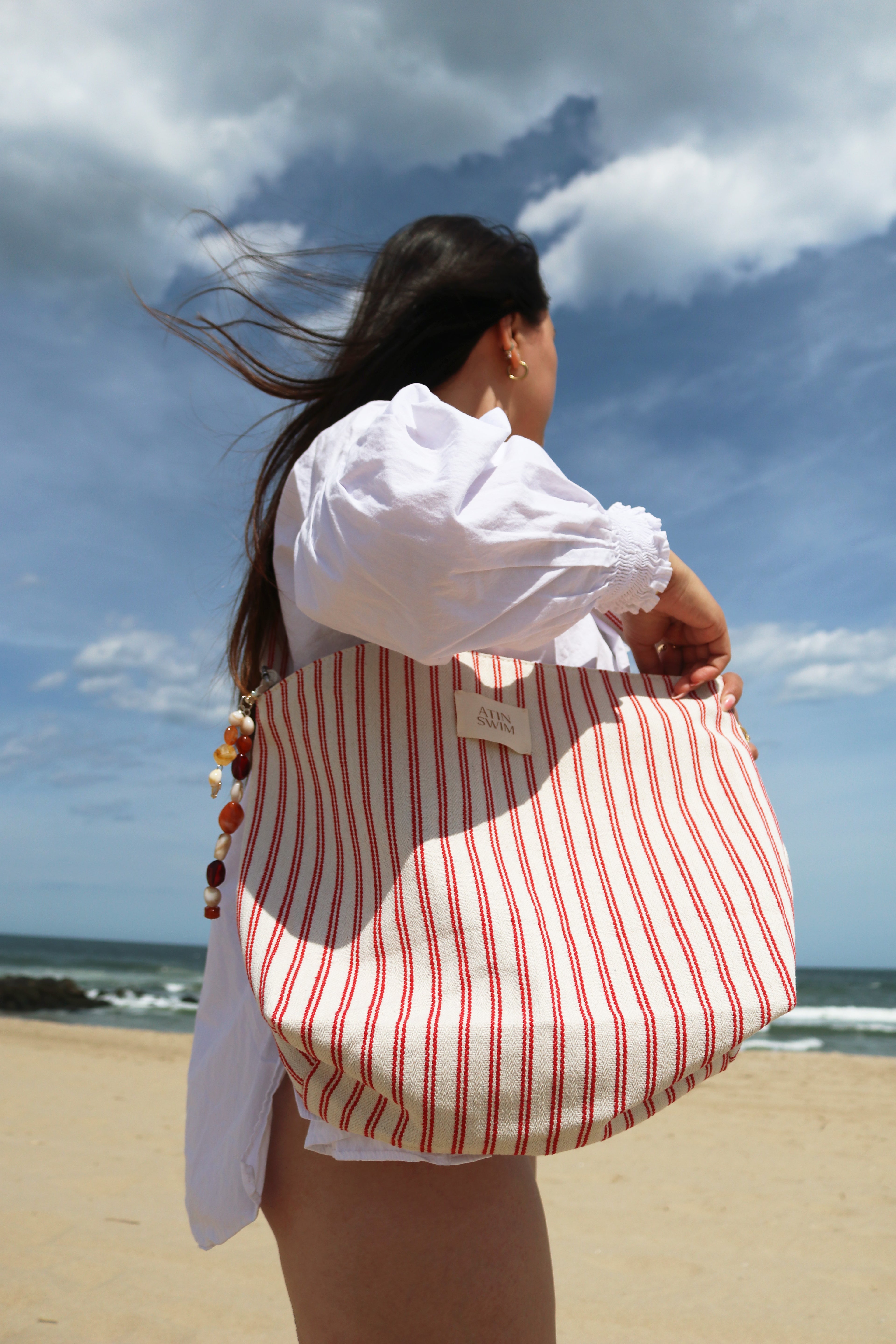 PACIFICO BEACH BAG - RED