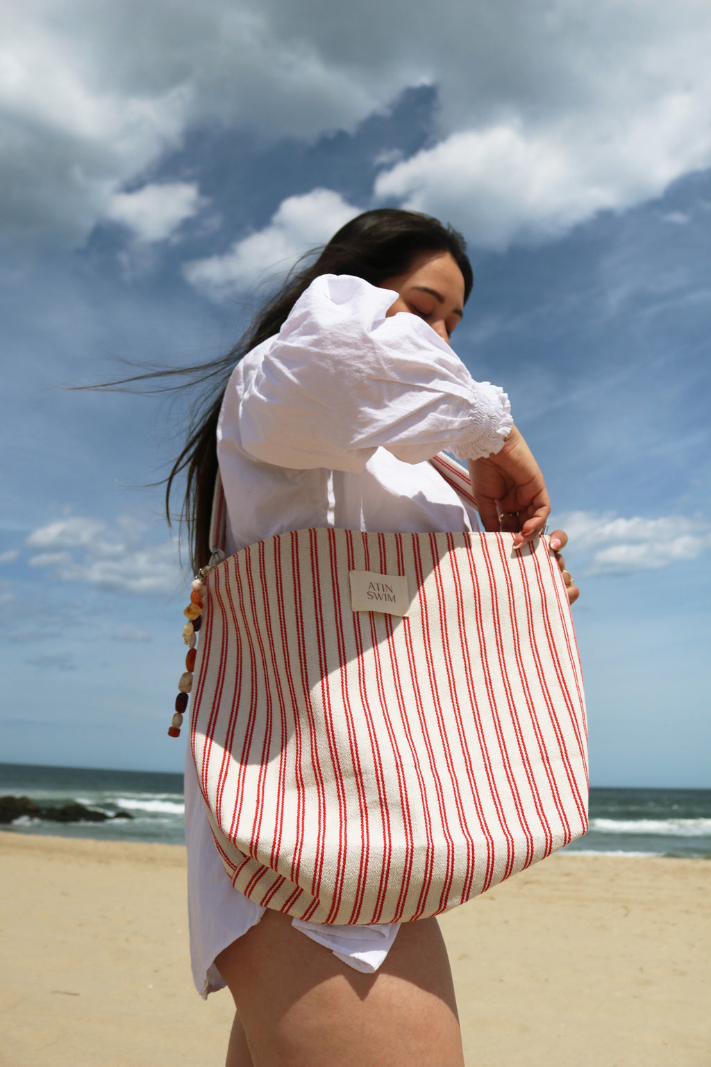 PACIFICO BEACH BAG - RED