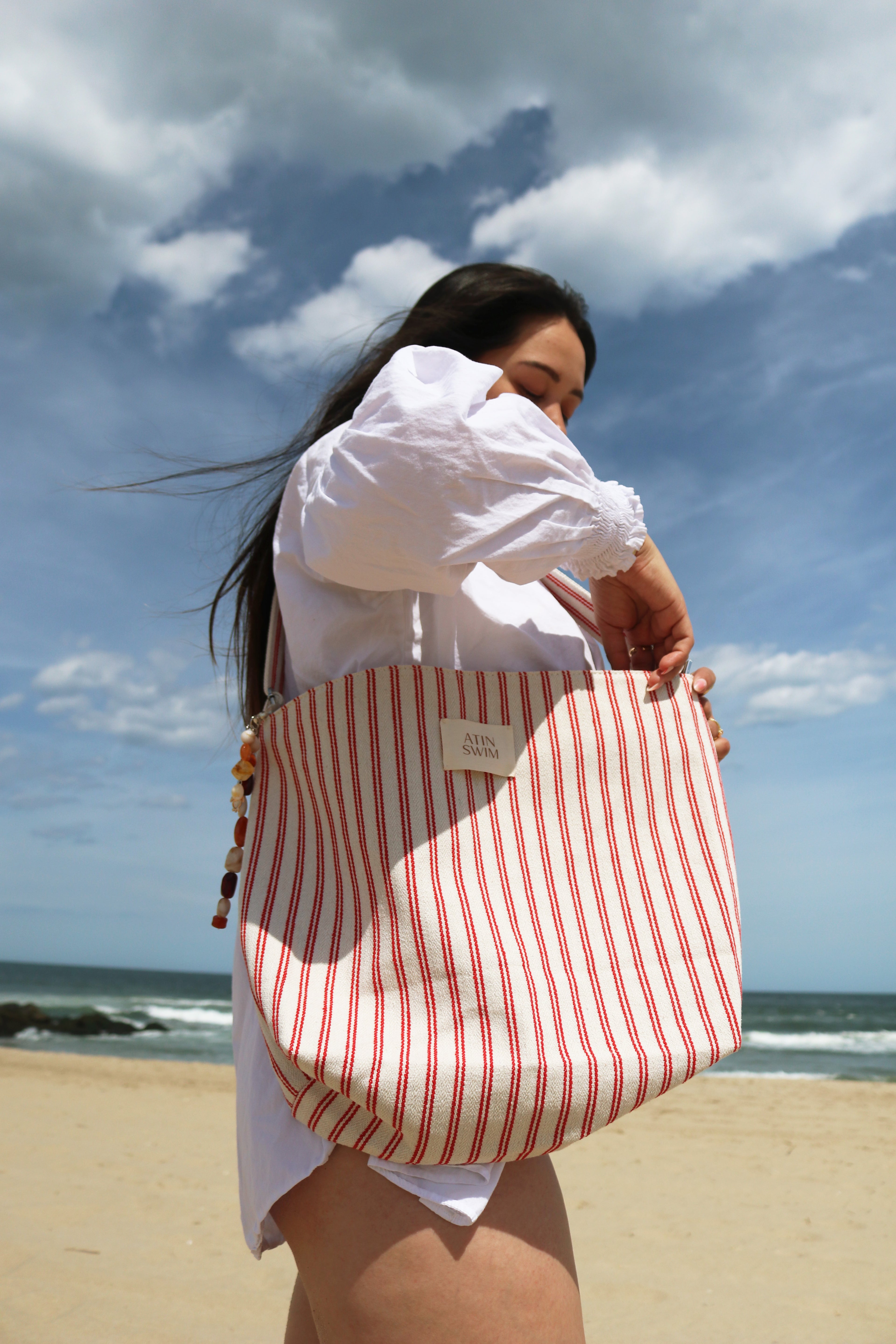 PACIFICO BEACH BAG - RED
