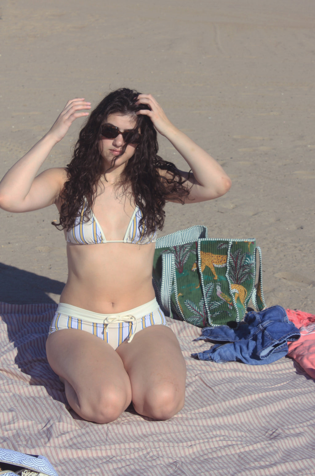 Isla Swim Shorts- Sunray Bayong