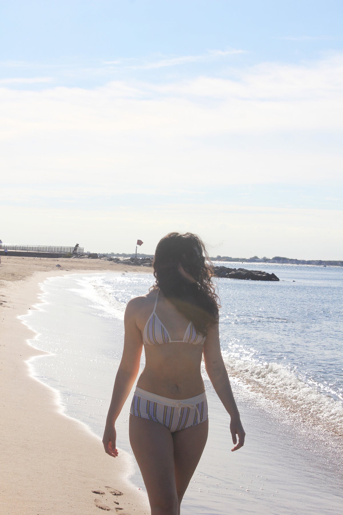 Isla Swim Top - Sunray Bayong