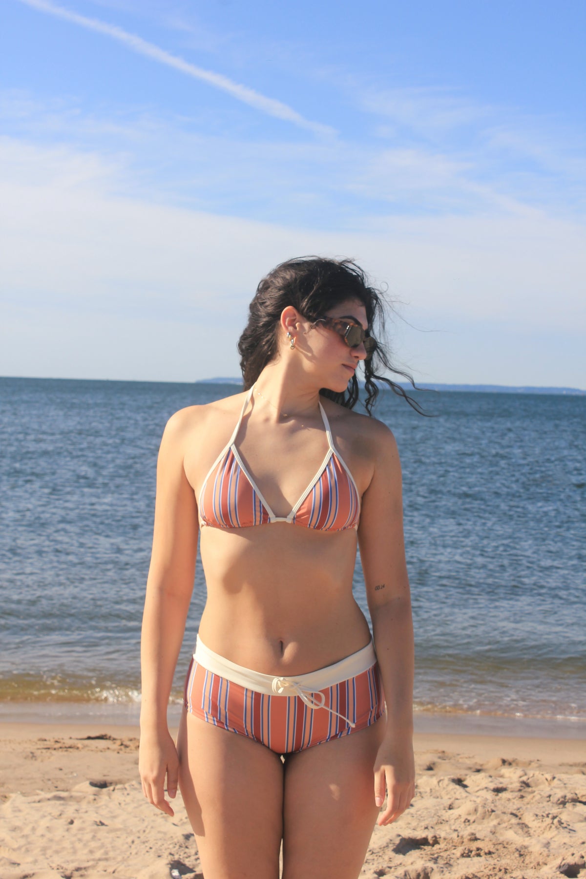 Isla Swim Top - Sunset Bayong