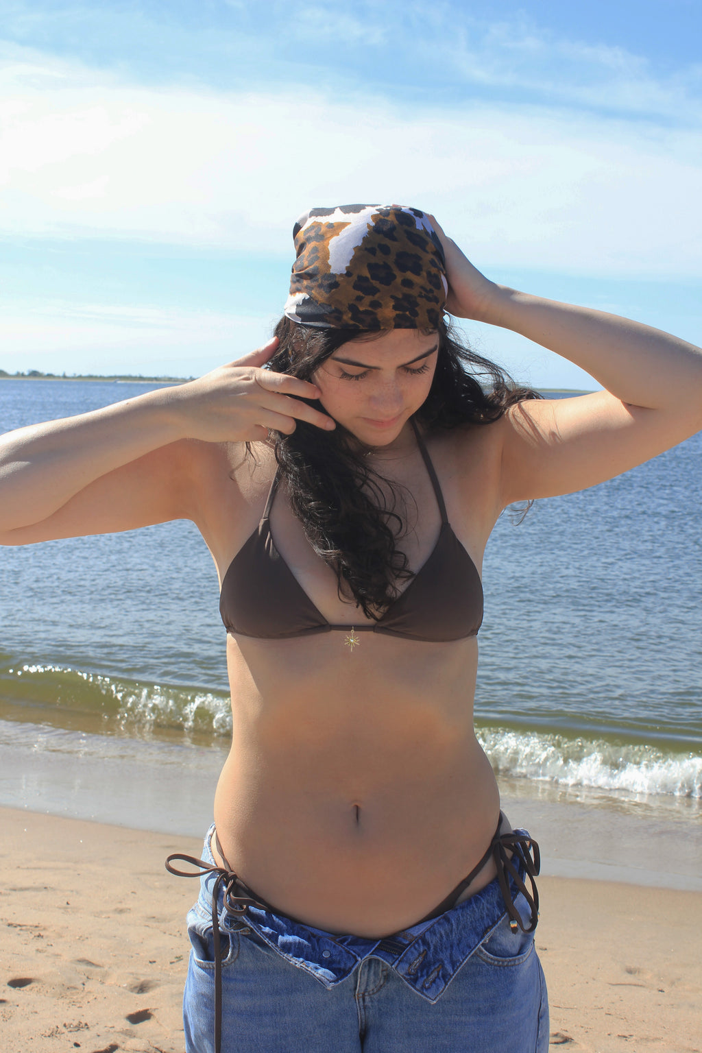 Araw Swim Bottom - Brown