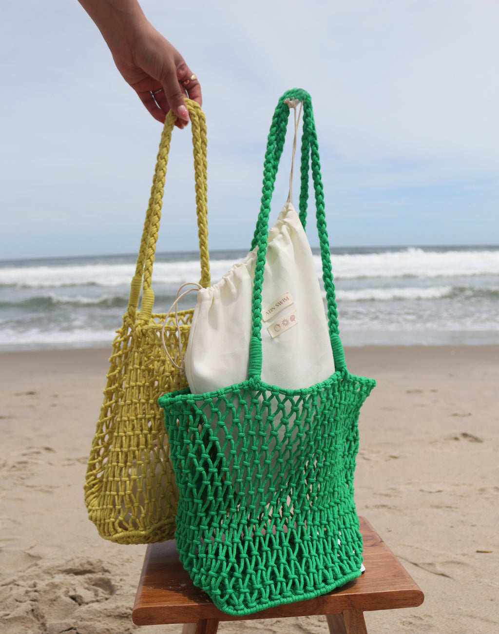 LELA HAND WOVEN BAG