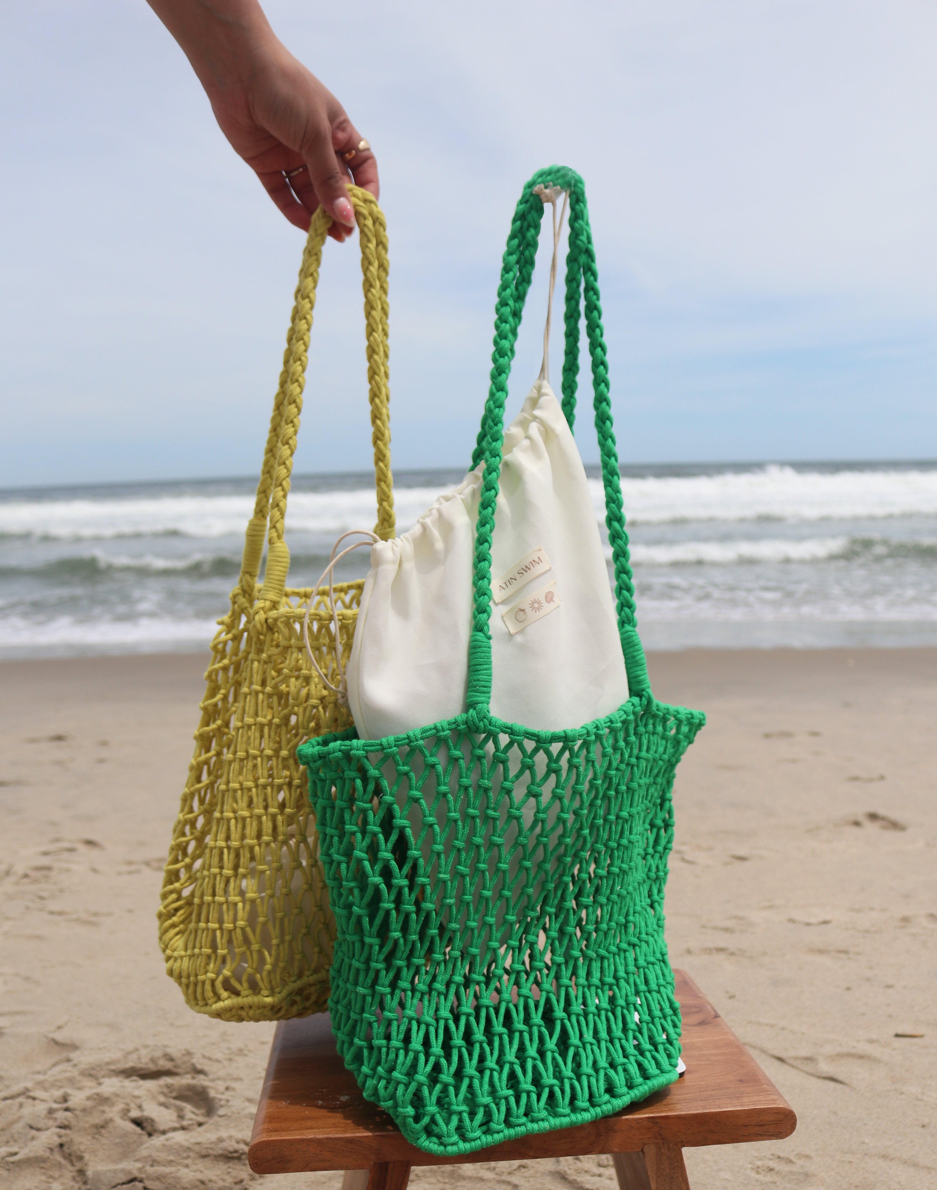 LELA HAND WOVEN BAG