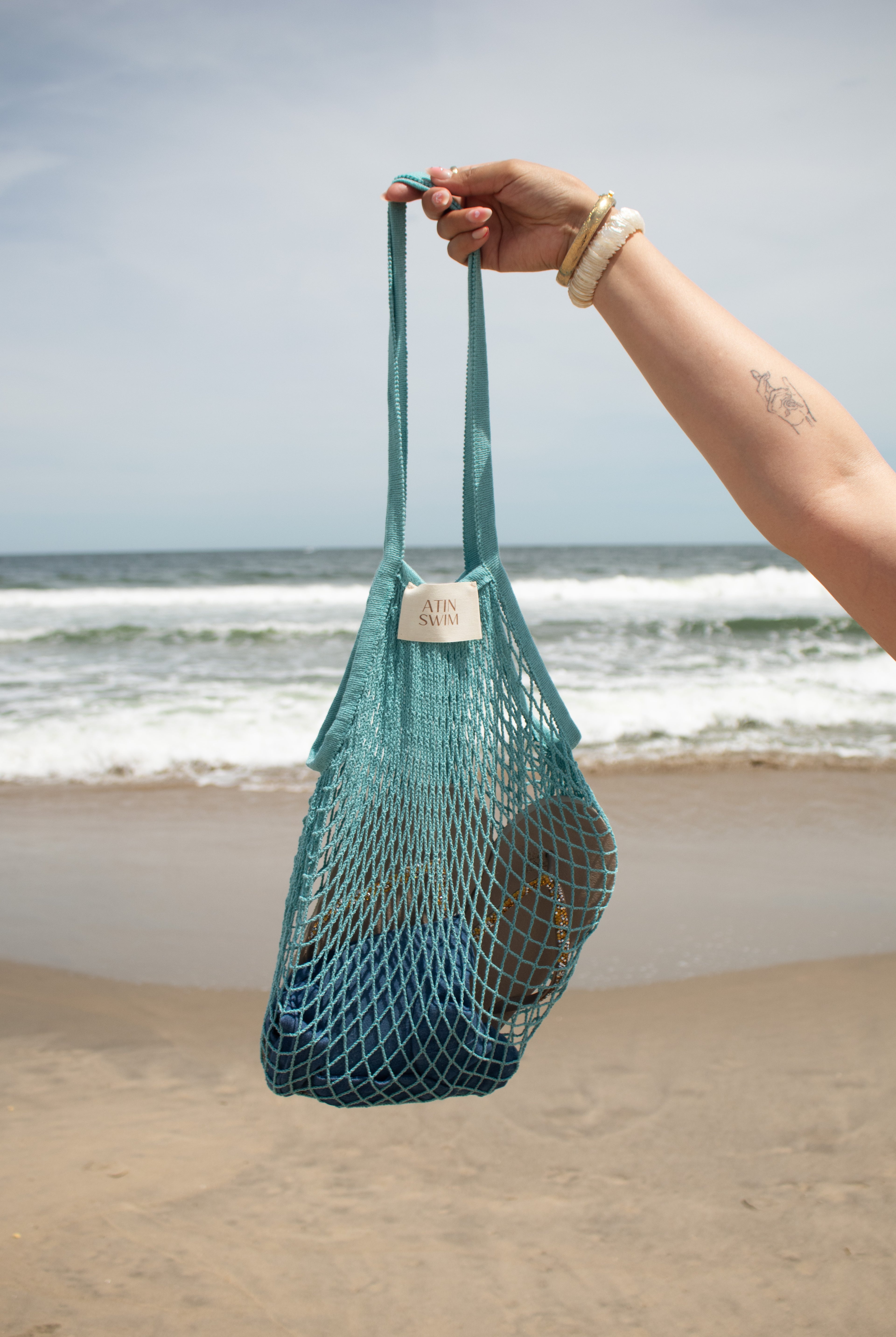 ATIN SWIM BAG - AQUA