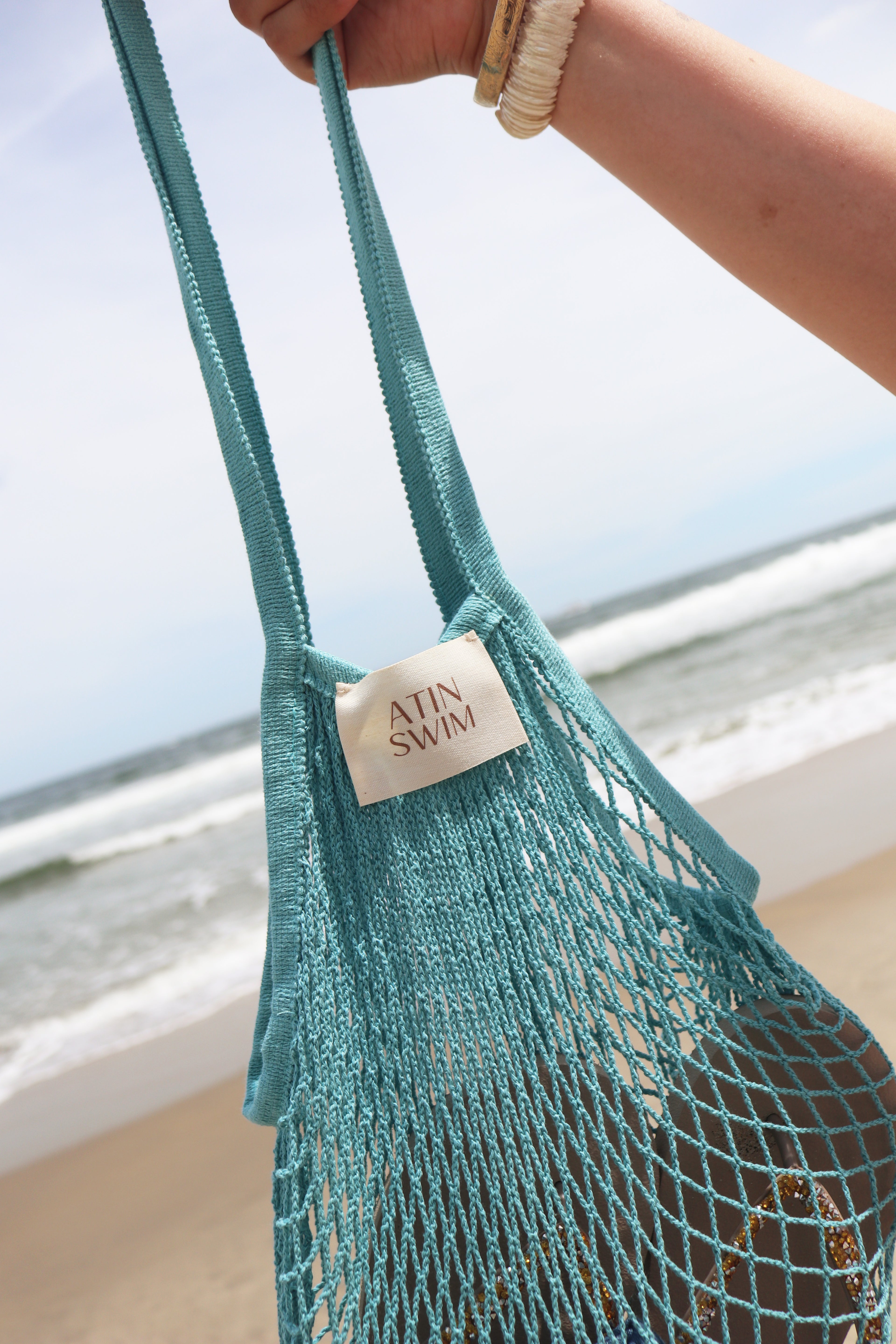 ATIN SWIM BAG - AQUA