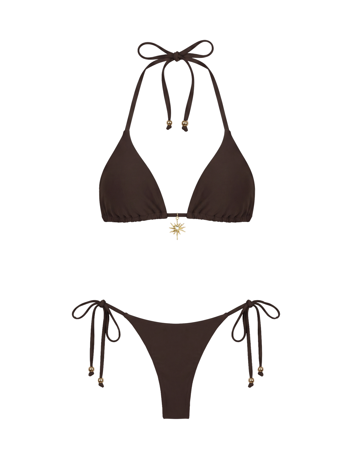 Araw Swim Bottom - Brown