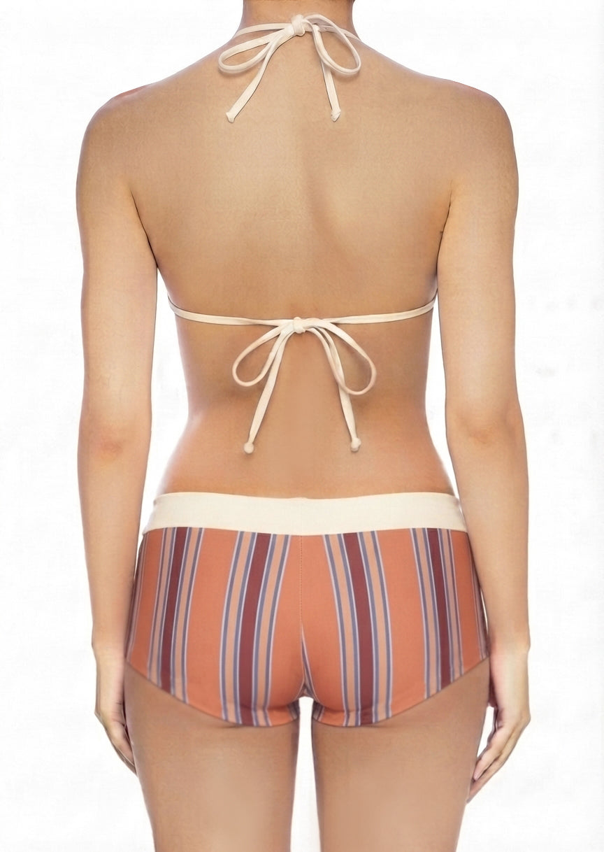 Isla Swim Top - Sunset Bayong